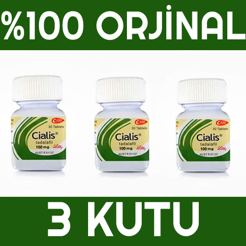 Cialis 100 mg 3 Kutu
