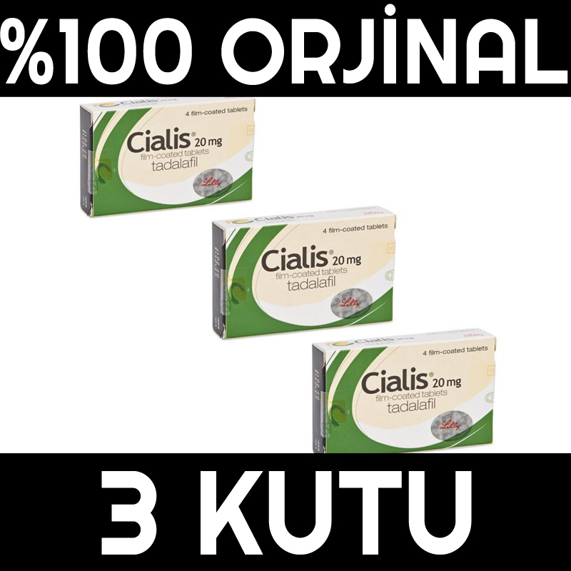 Cialis 20 mg 3 Kutu