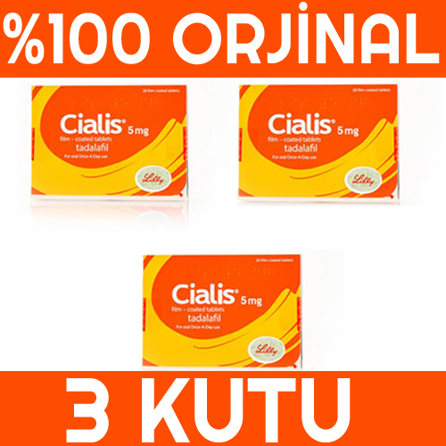 Cialis 5 mg 3 Kutu